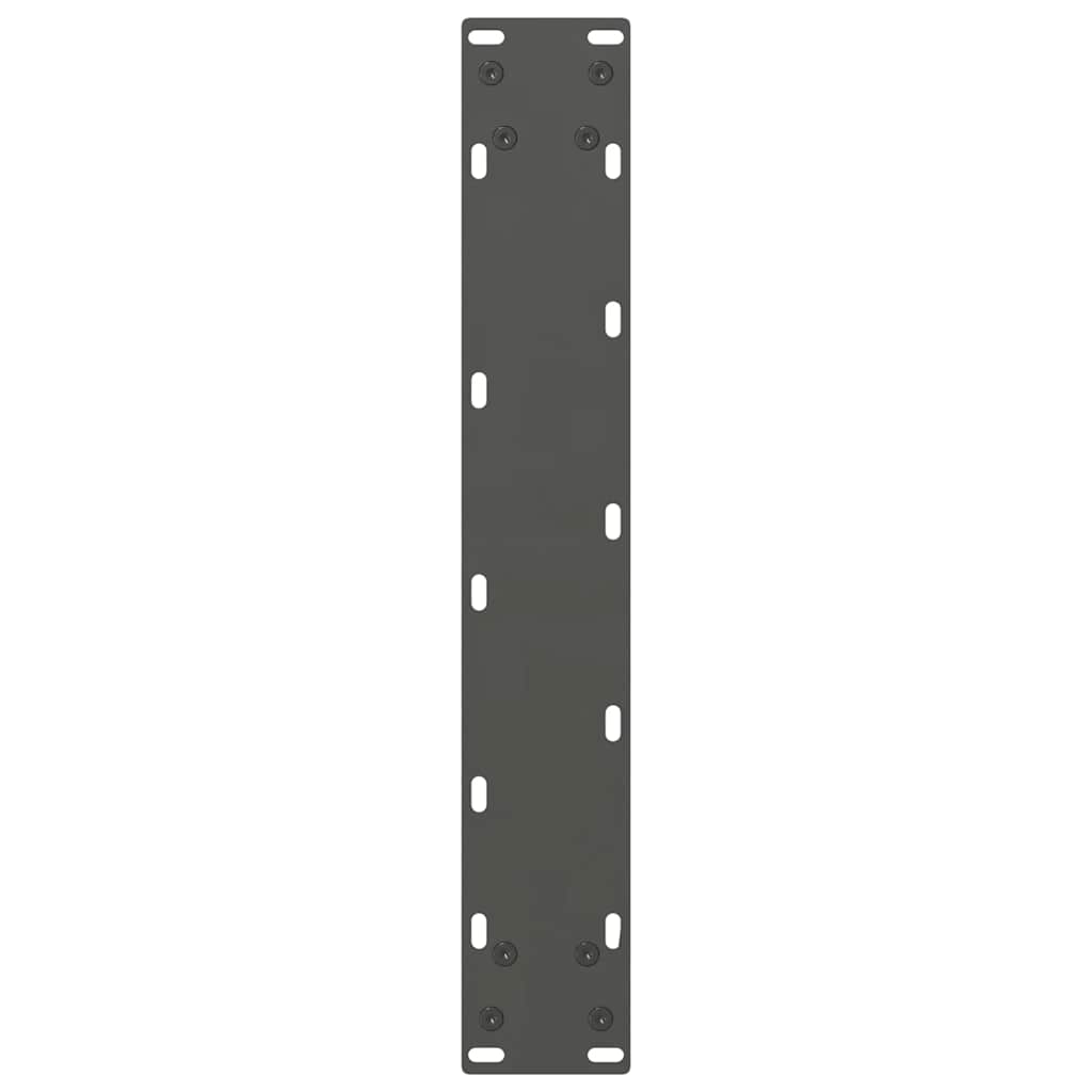Bar Table Legs Anthracite 2 pcs 40x(110-111) cm Steel