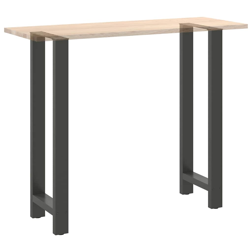 Bar Table Legs Anthracite 2 pcs 40x(110-111) cm Steel