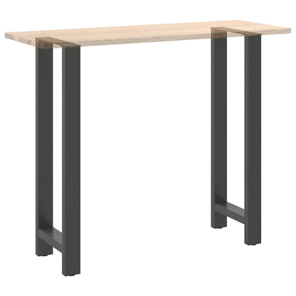 Bar Table Legs Anthracite 2 pcs 40x(110-111) cm Steel