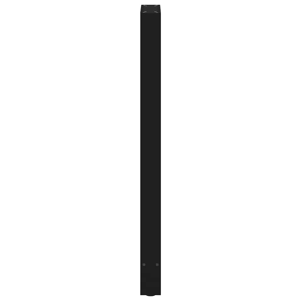 Bar Table Legs Black 2 pcs 50x(110-111) cm Steel