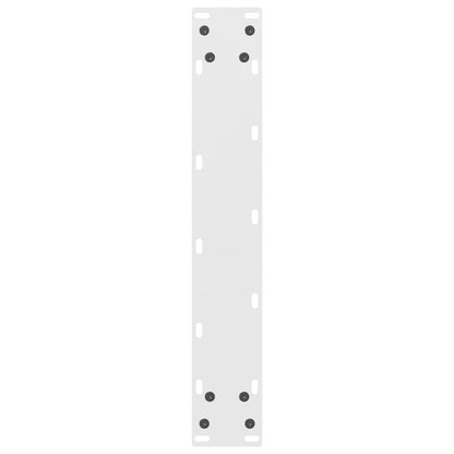 Bar Table Legs White 2 pcs 50x(110-111) cm Steel
