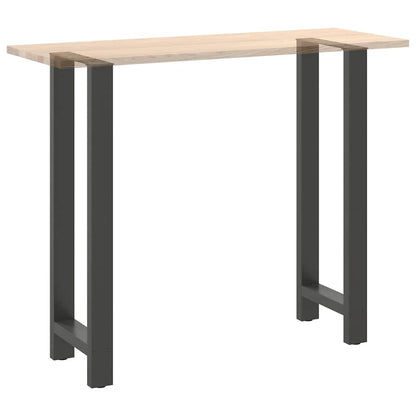 Bar Table Legs Anthracite 2 pcs 50x(110-111) cm Steel