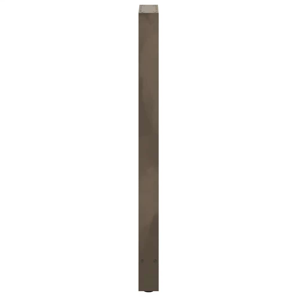 Bar Table Legs Natural Steel 2 pcs 50x(110-111) cm Steel