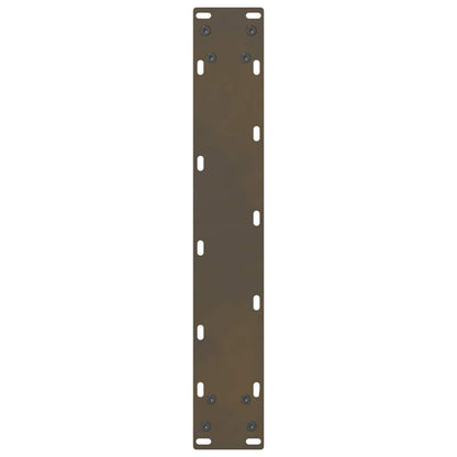 Bar Table Legs Natural Steel 2 pcs 50x(110-111) cm Steel