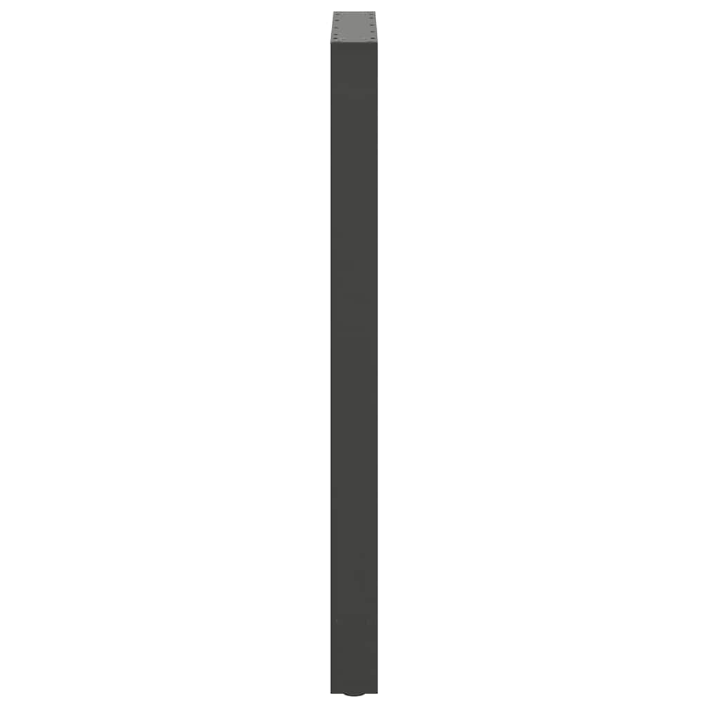 Bar Table Legs Anthracite 2 pcs 60x(110-111) cm Steel
