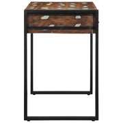 Desk Multicolour 100x50x75 cm Solid Wood Reclaimed