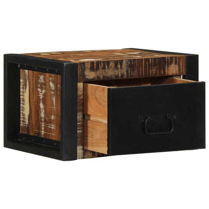 Bedside Cabinets 2 pcs Multicolour 40x35x25 cm Solid Wood Reclaimed