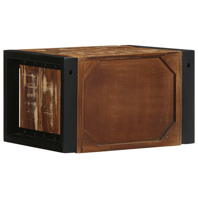 Bedside Cabinets 2 pcs Multicolour 40x35x25 cm Solid Wood Reclaimed