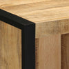 Bedside Cabinet 40x35x40 cm Solid Rough Wood Mango