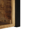 Bedside Cabinet 40x35x40 cm Solid Rough Wood Mango