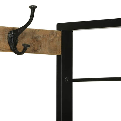Clothes Rack Brown 110 x 40 x 179 cm Solid Mango wood