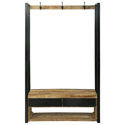 Clothes Rack Brown 110 x 40 x 179 cm Solid Mango wood