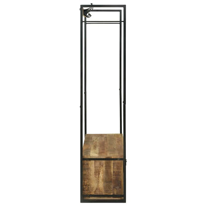 Clothes Rack Brown 110 x 40 x 179 cm Solid Mango wood