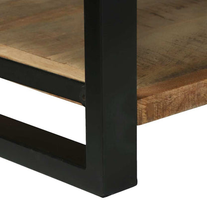 Storage Box Brown 31.50 x 13.78 x 17.72 in Solid Mango wood