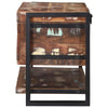 Storage Box Multicolour 80 x 35 x 45 cm Solid Reclaim wood