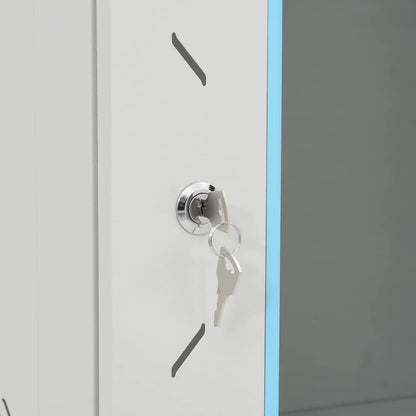 15U Network Cabinet 19" IP20 Grey 60x45x86 cm