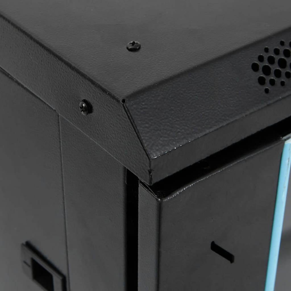 22U Network Cabinet 19" IP20 Black 23.6"x23.6"x47.2"