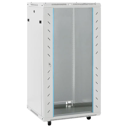 22U Network Cabinet 19" IP20 Grey 60x60x120 cm