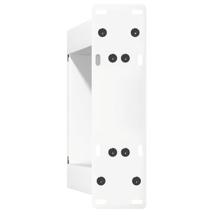 Coffee Table Legs U-Shaped 2 pcs White 30x(30-31) cm Steel