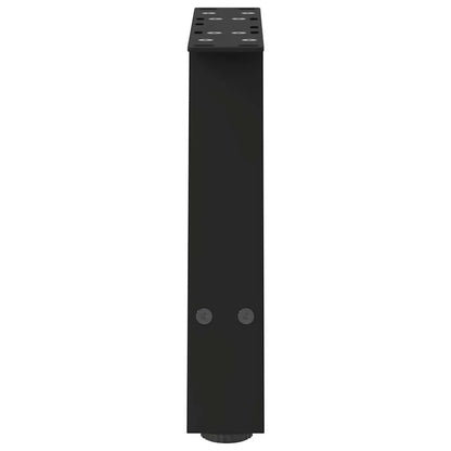 Coffee Table Legs A-Shaped 2 pcs Black 30x(30-31) cm Steel
