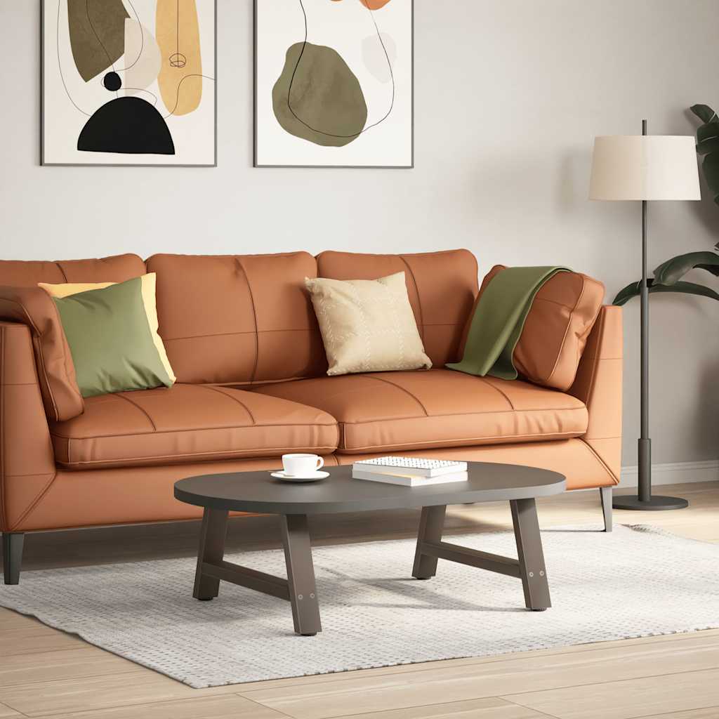 Coffee Table Legs A-Shaped 2 pcs 60x(30-31) cm Steel