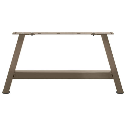 Coffee Table Legs A-Shaped 2 pcs 60x(30-31) cm Steel