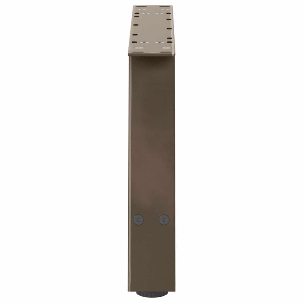 Coffee Table Legs A-Shaped 2 pcs 60x(30-31) cm Steel