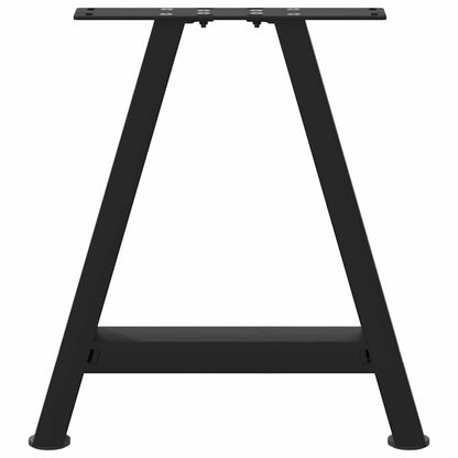 Coffee Table Legs A-Shaped 2 pcs Black 38x(42-43) cm Steel