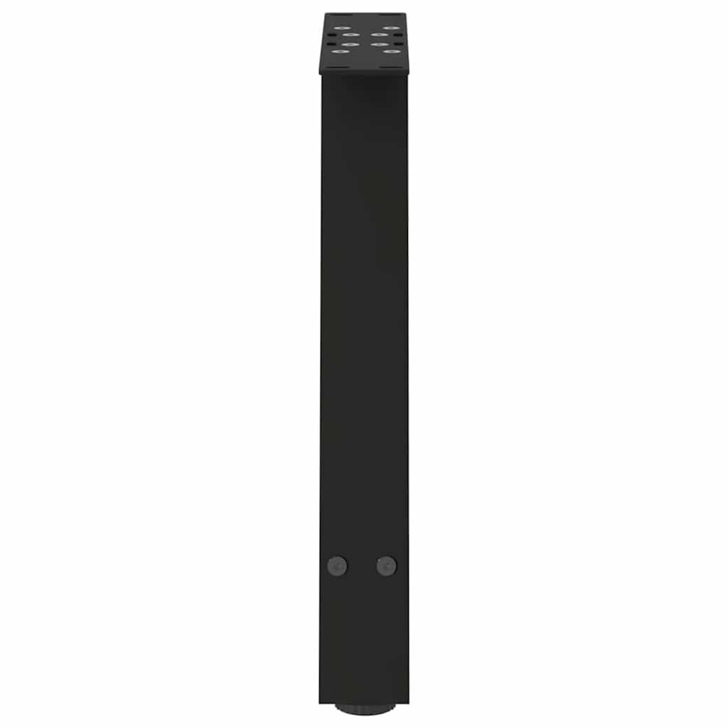Coffee Table Legs A-Shaped 2 pcs Black 38x(42-43) cm Steel