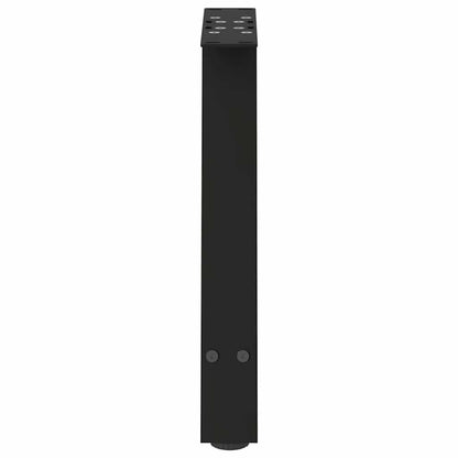 Coffee Table Legs A-Shaped 2 pcs Black 38x(42-43) cm Steel