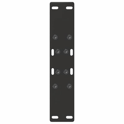 Coffee Table Legs A-Shaped 2 pcs Black 38x(42-43) cm Steel