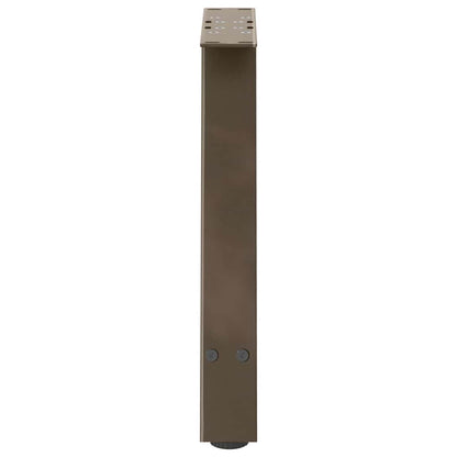 Coffee Table Legs A-Shaped 2 pcs 38x(42-43) cm Steel