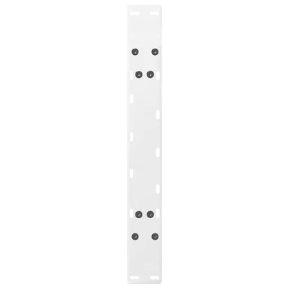 Coffee Table Legs A-Shaped 2 pcs White 60x(42-43) cm Steel