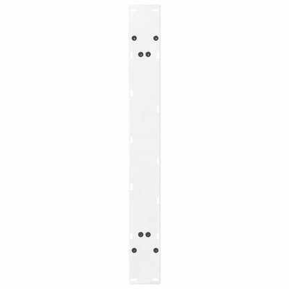 Dining Table Legs A-Shaped 2 pcs White 100x(72-73) cm Steel