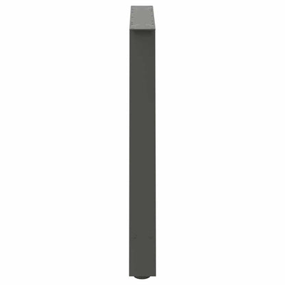 Dining Table Legs A-Shaped 2 pcs Anthracite 100x(72-73) cm Steel