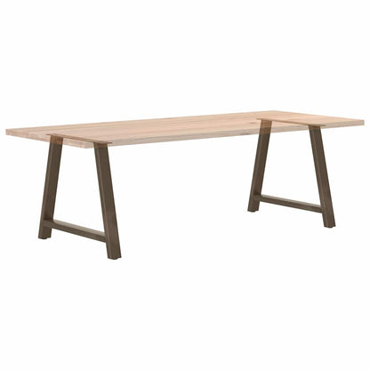 Dining Table Legs A-Shaped 2 pcs 100x(72-73) cm Steel