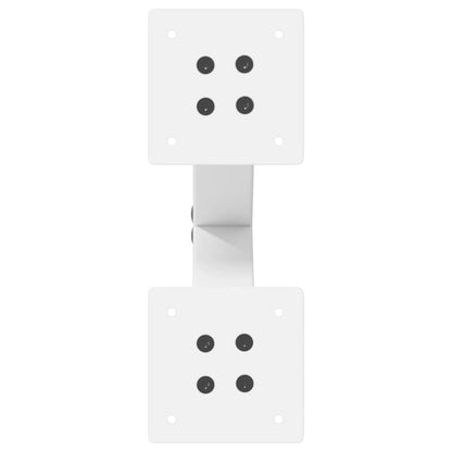 Coffee Table Legs X-Shaped 2 pcs White 28x(42-43) cm Steel