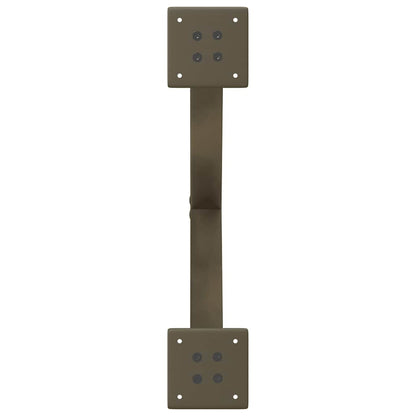 Dining Table Legs X-Shaped 2 pcs Natural Steel 50x(72-73) cm Steel