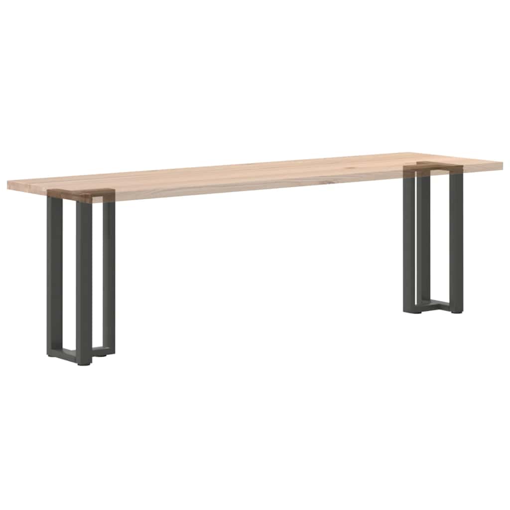 Console Table Legs T-Shaped 2 pcs Anthracite 25x28x(72-73) cm Steel