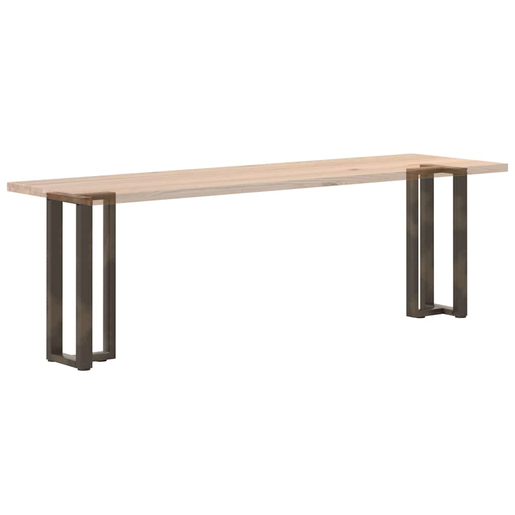Console Table Legs T-Shaped 2 pcs Black 25x28x(72-73) cm Steel