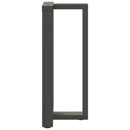 Bar Table Legs T-Shaped 2 pcs Anthracite 40x35x(90-91) cm Steel