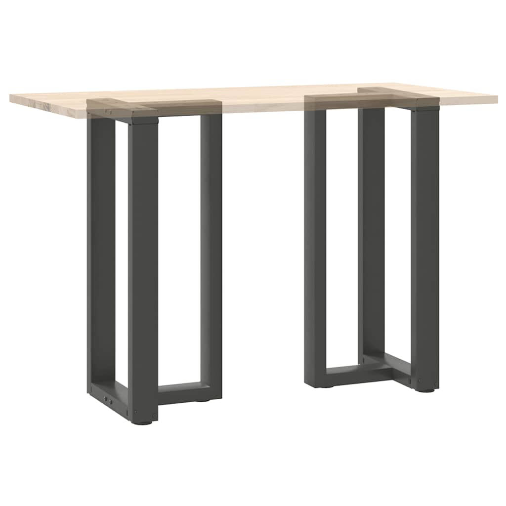 Bar Table Legs T-Shaped 2 pcs Anthracite 40x35x(90-91) cm Steel