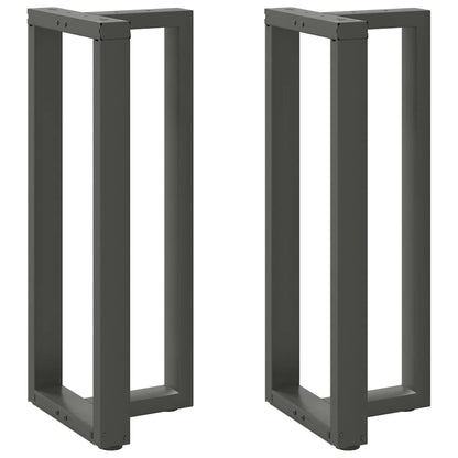 Bar Table Legs T-Shaped 2 pcs Anthracite 40x35x(100-101) cm Steel