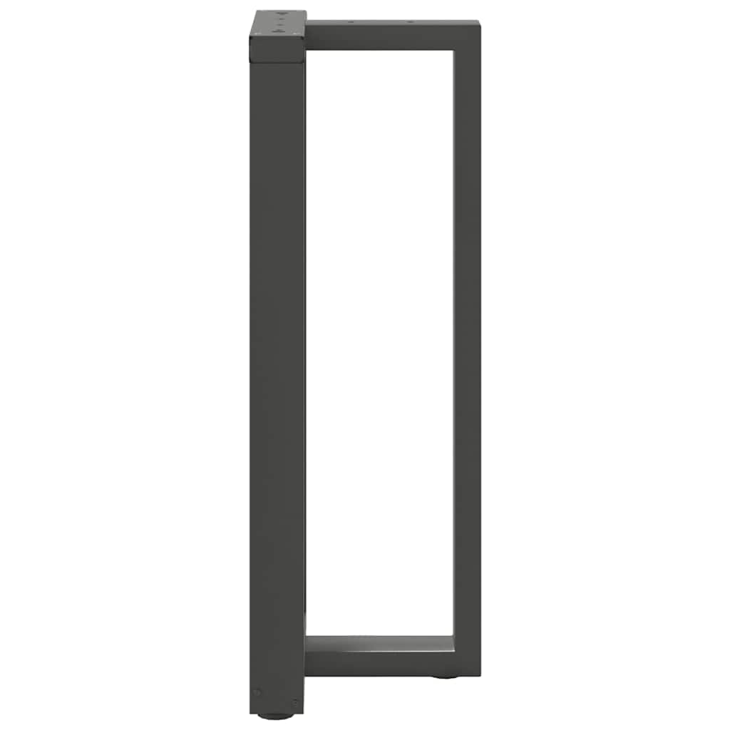 Bar Table Legs T-Shaped 2 pcs Anthracite 40x35x(100-101) cm Steel