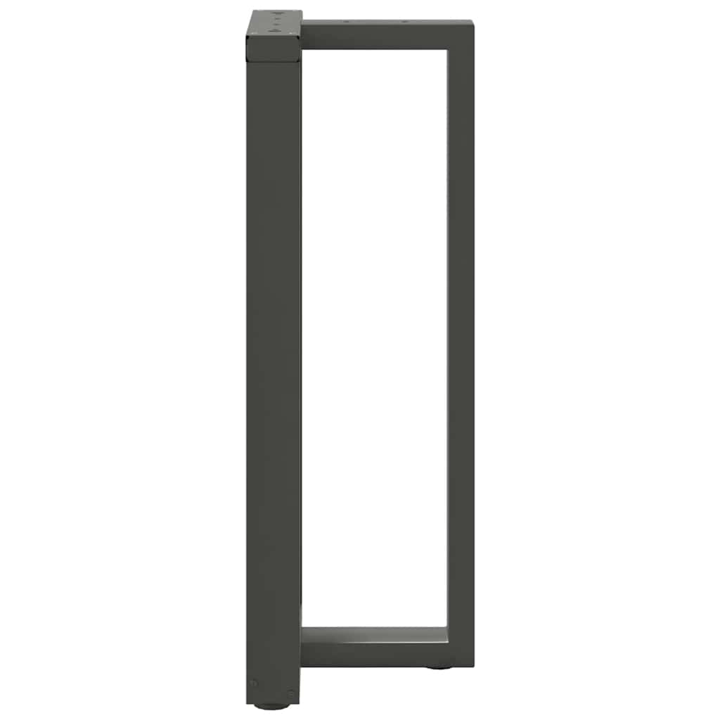 Bar Table Legs T-Shaped 2 pcs Anthracite 50x35x(100-101) cm Steel