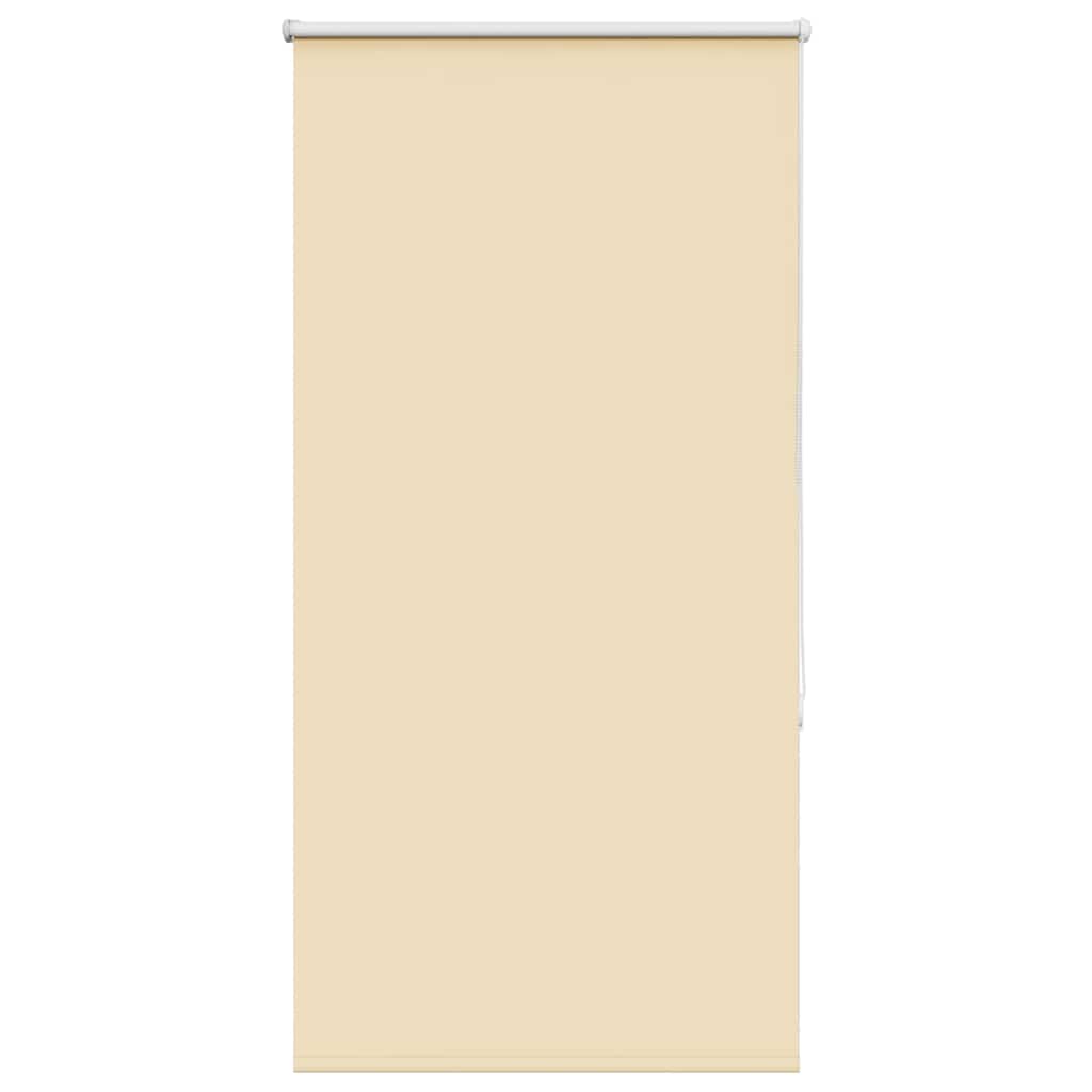 Roller Blind Blackout Beige 75x130 cm Fabric Width 70.7 cm Polyester