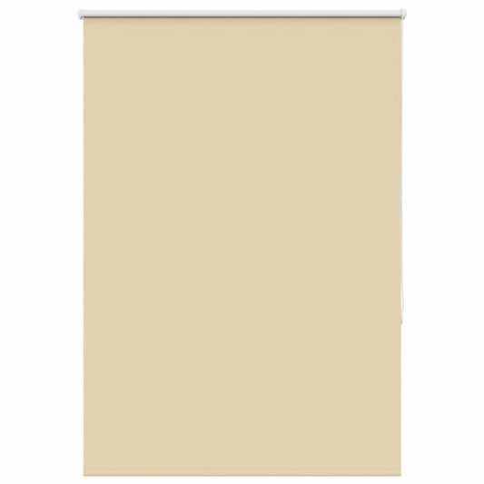 Roller Blind Blackout Beige 95x130 cm Fabric Width 90.7 cm Polyester