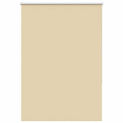 Roller Blind Blackout Beige 100x130 cm Fabric Width 95.7 cm Polyester