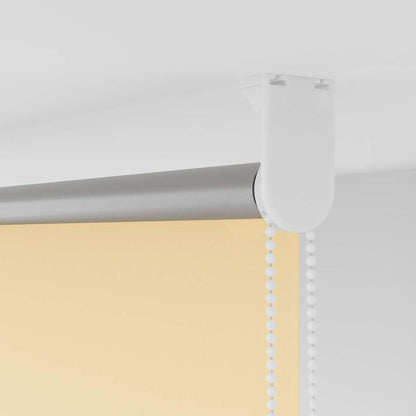 Roller Blind Blackout Beige 145x130 cm Fabric Width 141.6 cm
