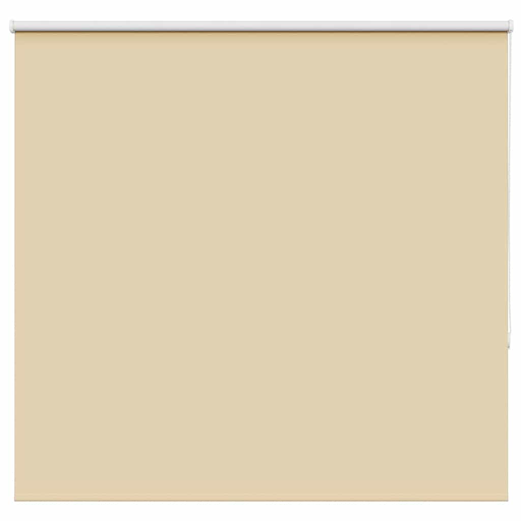 Roller Blind Blackout Beige 160x130 cm Fabric Width 156.6 cm Polyester